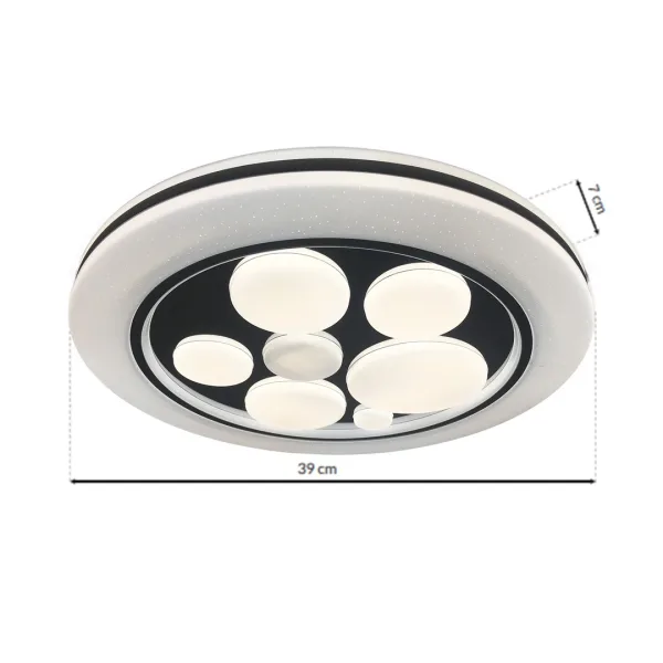 LED плафон BUBBLES MiLAGRO ML6392