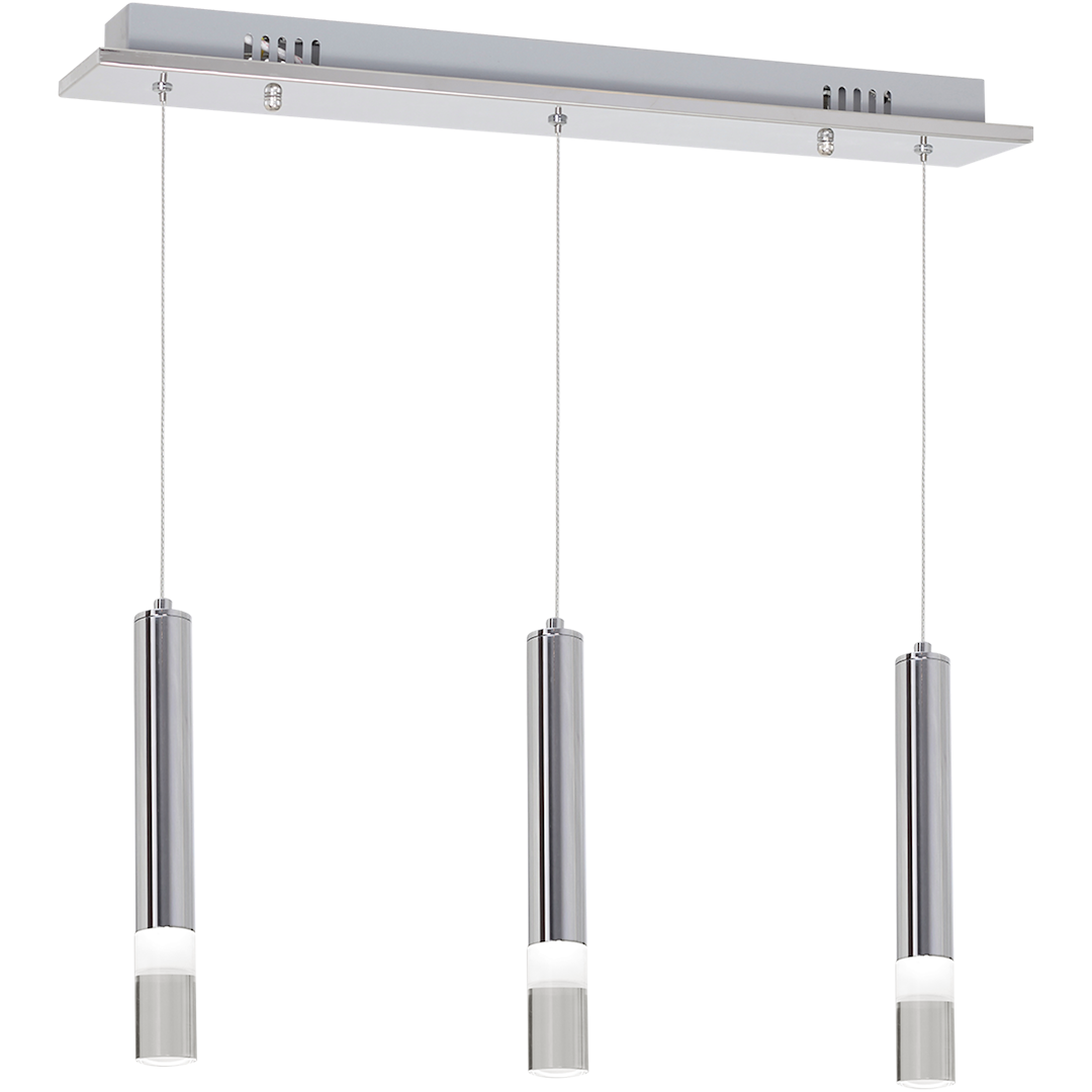 Висяща лампа MILAGRO ICE 15W LED Хром ML322