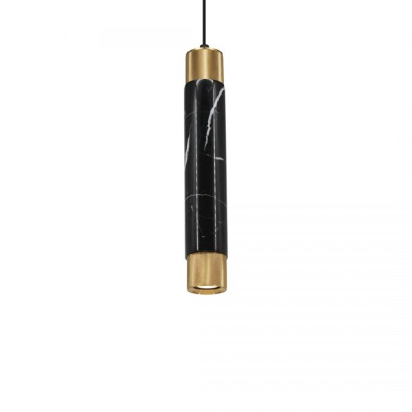 Висящо осветление Milagro Marble black/brass  ML63400