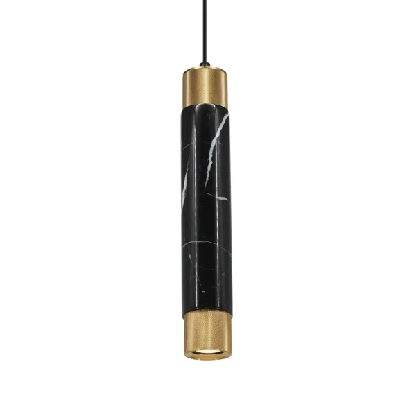 Висящо осветление Milagro Marble black/brass  ML63400