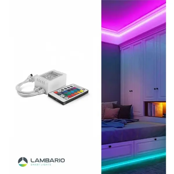 RGB IR LED КОНТРОЛЕР 72W  LAMBARIO LY30-01130