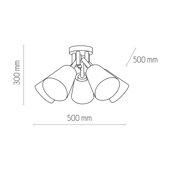 Плафон TK LIGHTING VAIO 575