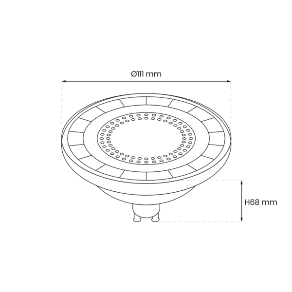 LED Крушка   AR1190 GU10