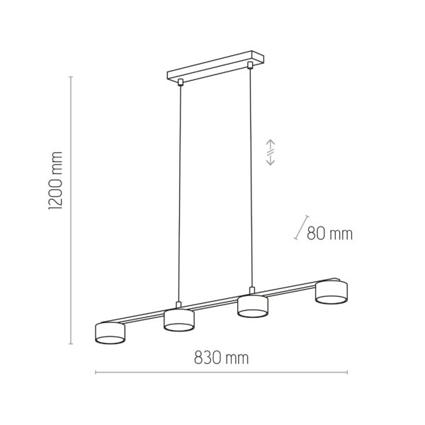 Висящо осветление TK LIGHTING DALLAS 6094