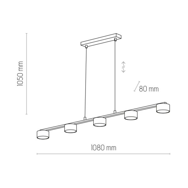 Висящо осветление TK LIGHTING DALLAS 6246