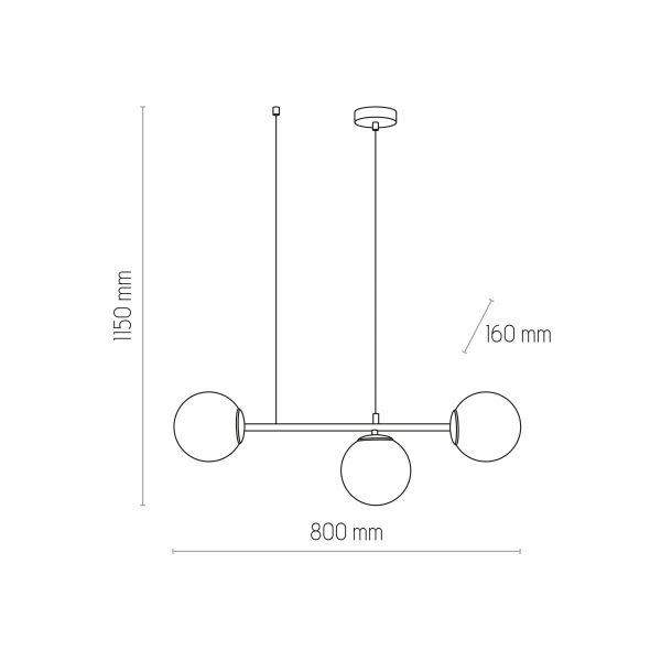 Висящо осветление TK LIGHTING 6218