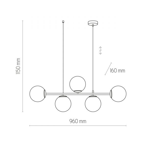 Висящо осветление TK LIGHTING 6219