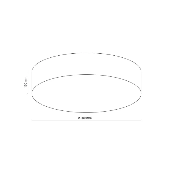 Плафон TK LIGHTING RONDO 1587