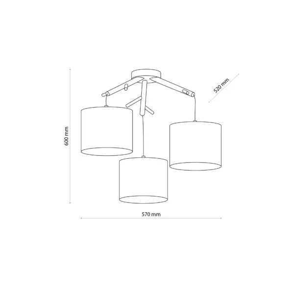 Висящо осветление TK LIGHTING 6556