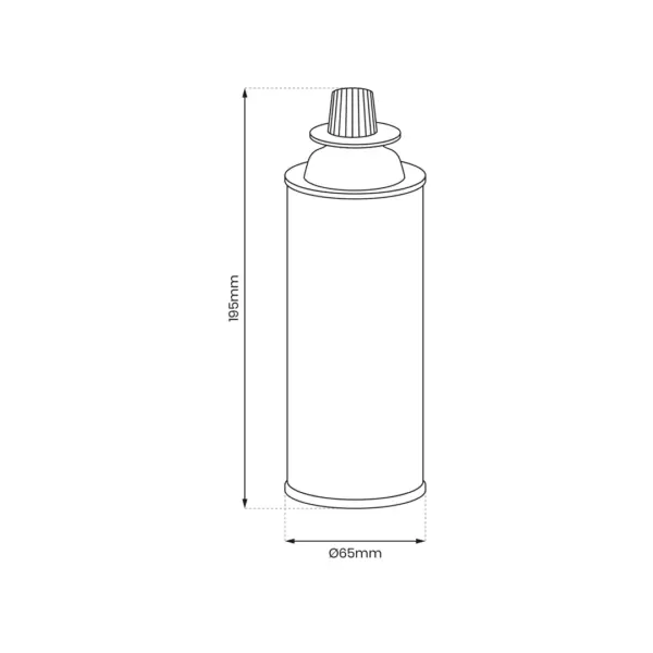 Газов патрон 230гр  EK004