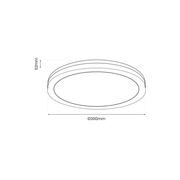 Плафон LED Marlon 36W  MILAGRO EKP0476