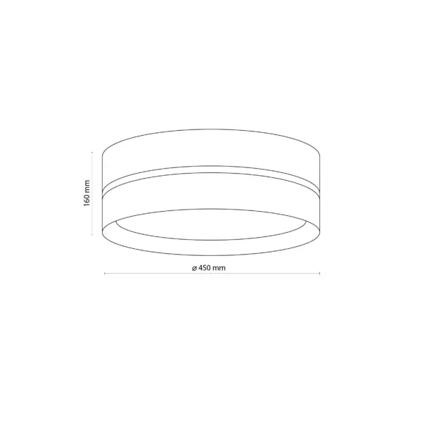 Плафон TK LIGHTING LINOBIANCO 6577