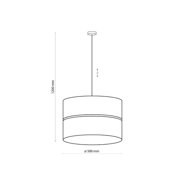 Висящо осветление TK LIGHTING LINOBIANCO 6573