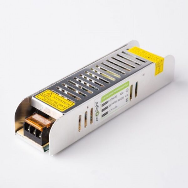LED захранване 60W 12V 5A – SLIM, IP20 EC79602
