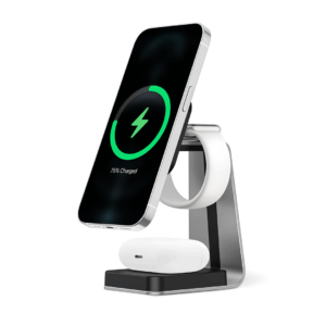 Безжична MagSafe станция 3в1 за iPhone, Watch и AirPods LV0879