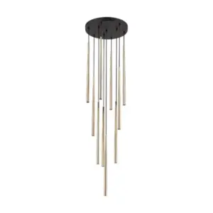 Висяща лампа PIANO BLACK GOLD TK10118