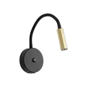 Аплик LAGOS TK10201 Черен/Златен с USB