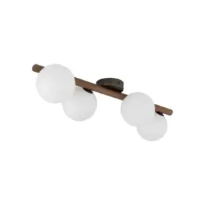 Плафон TK LIGHTING ESTERA WOOD Орех 4 TK10270