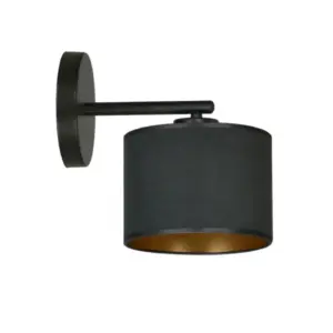 Стенно осветително тяло HILDE K1 BL ЧЕРЕН 1054/K1