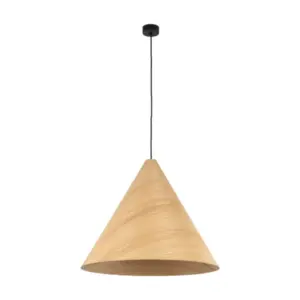 Висяща лампа SOLIS WOOD ДЪБ СВЕТЪЛ TK10597