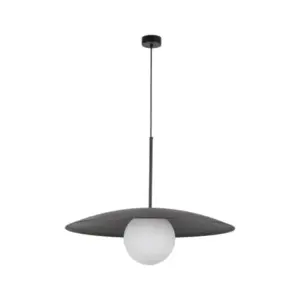 Висяща лампа TK LIGHTING TK10637 Черно стъкло
