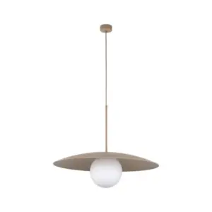 Висяща лампа TK LIGHTING SLATE SABIA СТЪКЛО TK10910