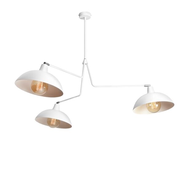 Плафон LED ESPACE 3 Бял ALDEX 1036E