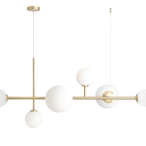 Висяща лампа Dione 6 Brass 1092K40