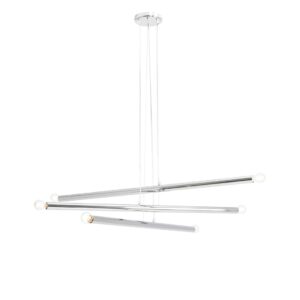 Висяща лампа LAMPA WISЯCA TUBO 6 хром 1072K4