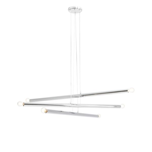 Висяща лампа LAMPA WISЯCA TUBO 6 хром 1072K4