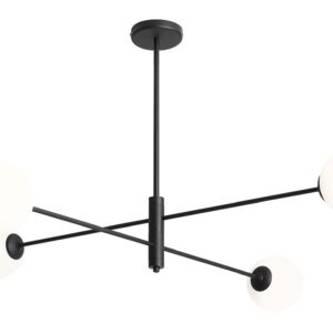 Плафон LED Homme 4 Черен ALDEX 1090PL_L1