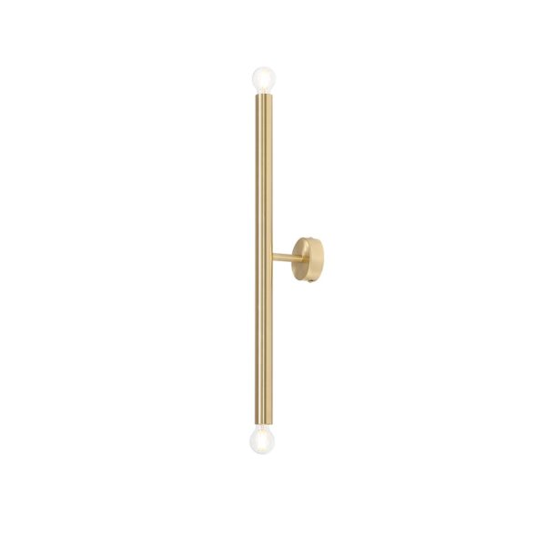 Стенен аплик KINKIET TUBO 2 BRASS S ALDEX 1072D40_S