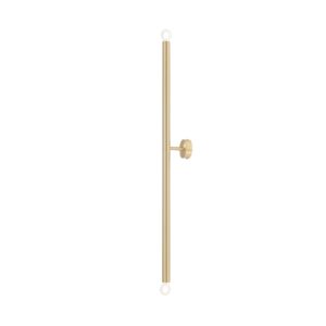 Стенно осветително тяло KINKIET TUBO 2 BRASS L ALDEX 1072D40_L