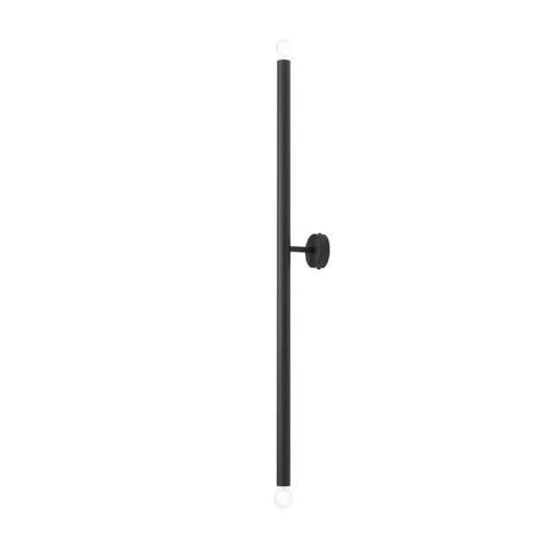 Настенен аплик KINKIET TUBO 2 BLACK L 1072D1_L