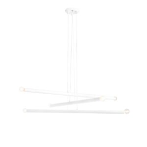 Висяща лампа LAMPA WISZĄCA TUBO 6 БЯЛА 1072K