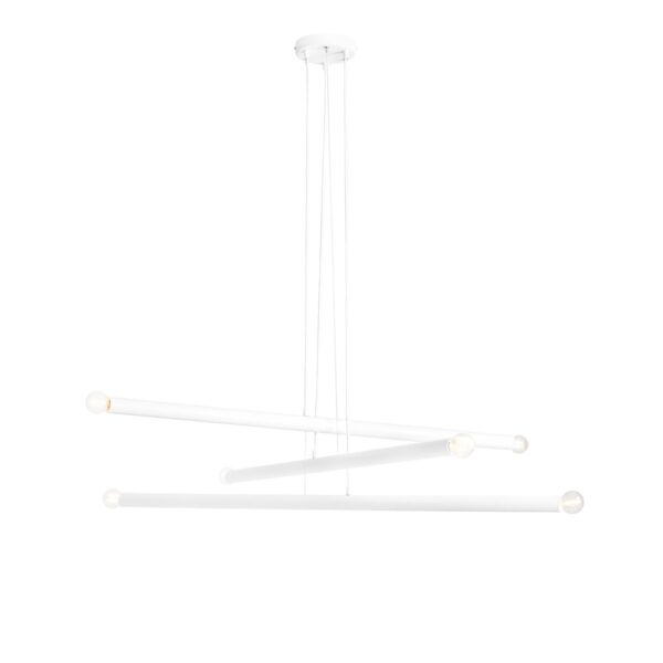 Висяща лампа LAMPA WISZĄCA TUBO 6 БЯЛА 1072K