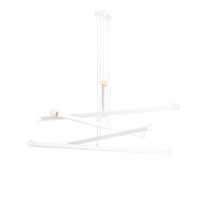 Висяща лампа Tubo 10 White Aldex 1072M