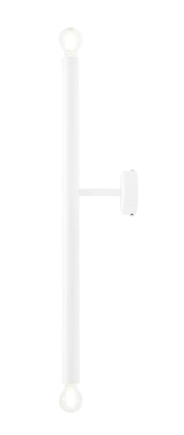 Стенен аплик KINKIET TUBO 2 WHITE S Бранд 1072D_S