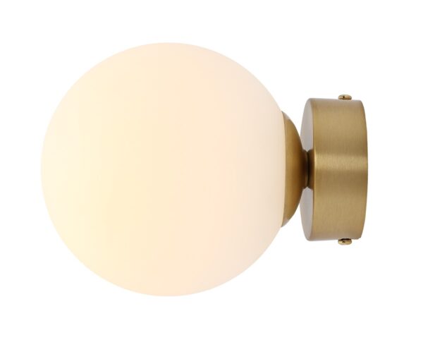 Аплик топка месинг KINKIET BALL BRASS S ALDEX 1076C40_S