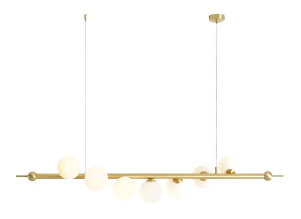 Висяща лампа ALDEX WAVE 7 BRASS 1115T40