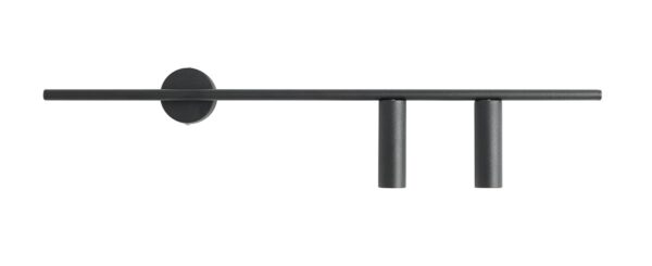 Стенно осветително тяло KINKIET TREVO 2 ALL BLACK (дясно) 1104D1_2