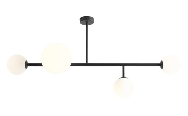 Плафон DIONE 4 Черен ALDEX 1092PL_L1