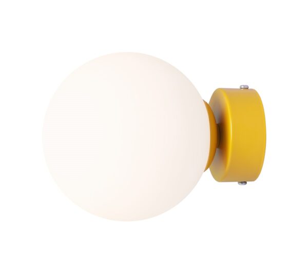 Стенно осветително тяло KINKIET BALL MUSTARD S 1076C14_S