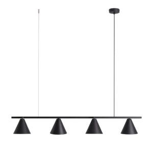Висяща лампа LAMPA WISЗCA FORM 4 ЧЕРНА 1108L1