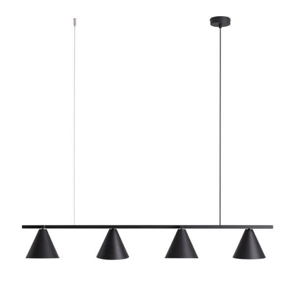Висяща лампа LAMPA WISЗCA FORM 4 ЧЕРНА 1108L1