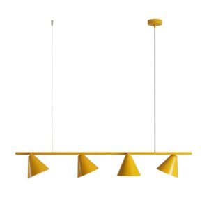 Висяща лампа ALDEX FORM 4 MUSTARD 1108L14