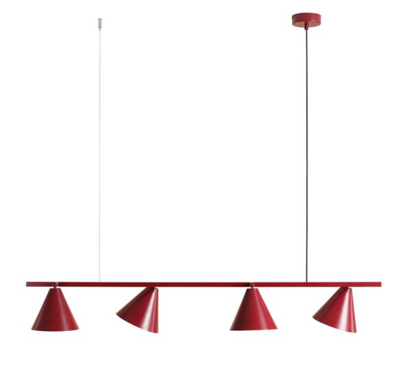 Полилей LAMPA WISZĄCA FORM 4 RED WINE 1108L15