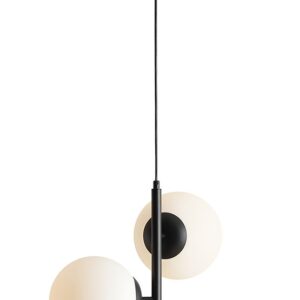 Висяща лампа LAMPA WISZĄCA FIN 3 BLACK M 1120E1_M