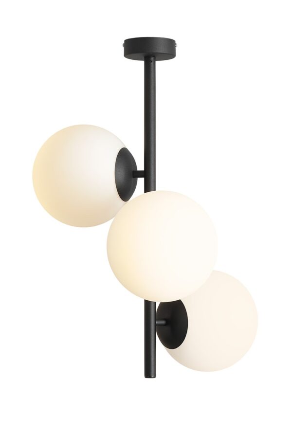Таванен плафон ALDEX PLAFON FIN 3 BLACK M 1120PL_E1_M
