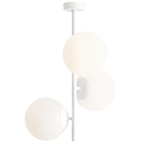Плафон лампа ALDEX PLAFON FIN 3 WHITE M 1120PL_E_M
